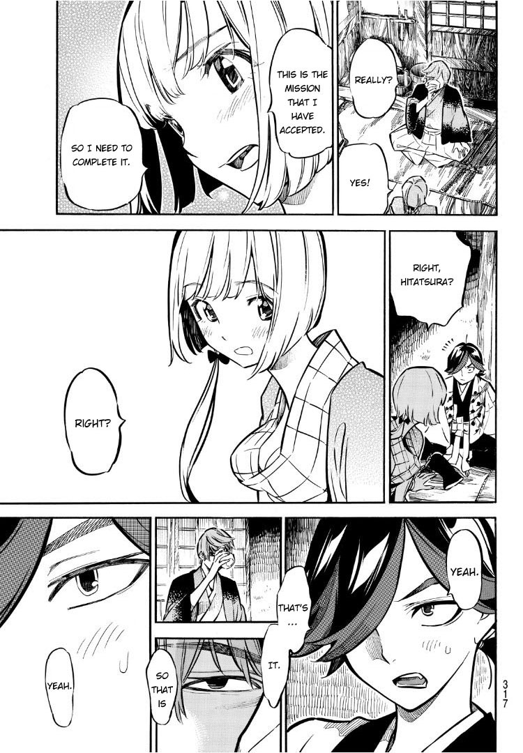 Mononote: Edo Kiketsu Ninja Emaki Chapter 11 page 16 - Chapter 11: The Family and the Human