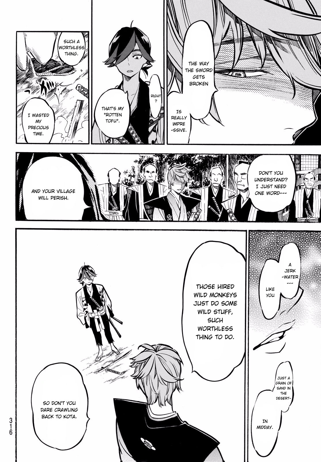 Mononote: Edo Kiketsu Ninja Emaki Chapter 13 page 11 - Chapter 13: A ninja's pride.