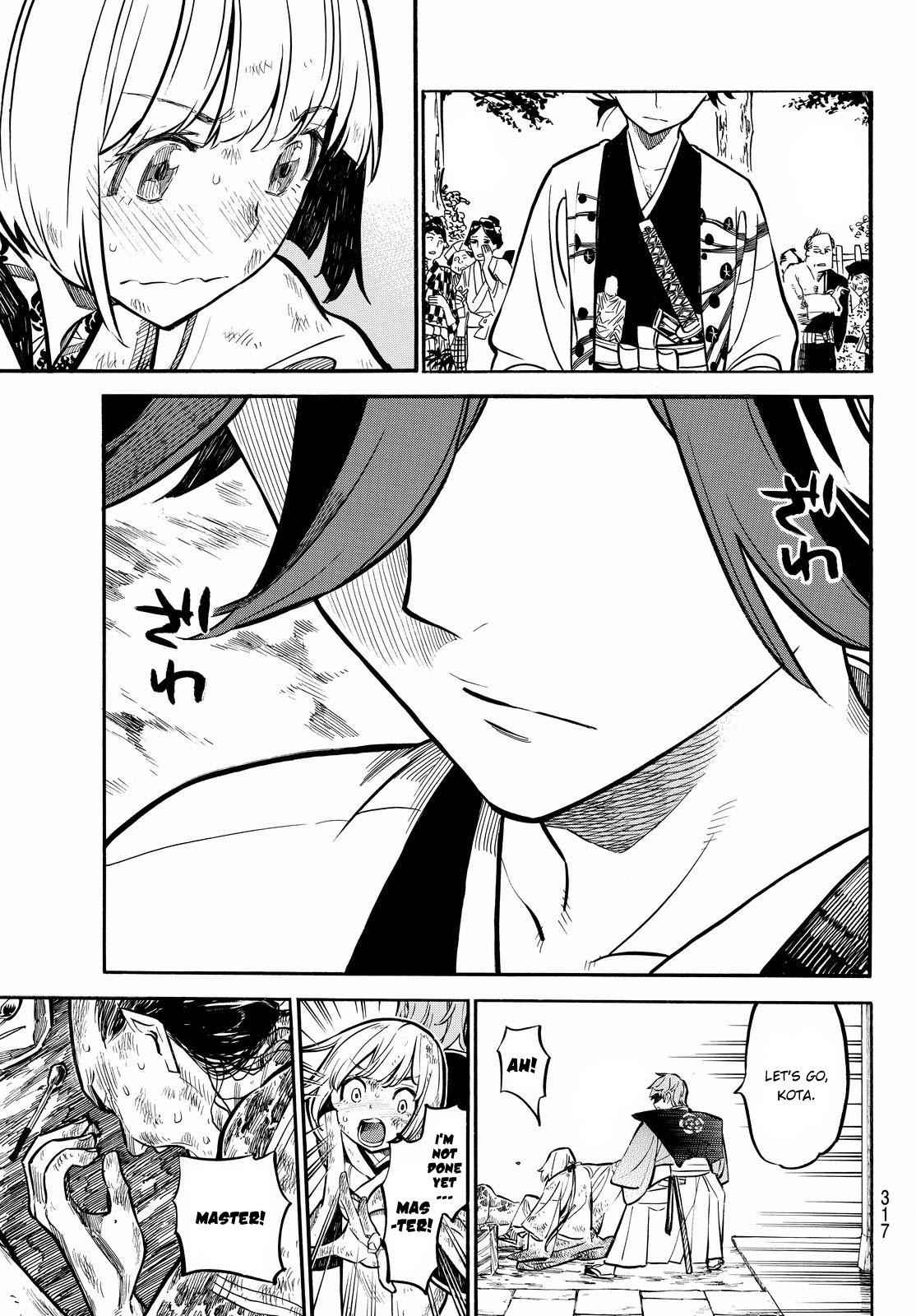 Mononote: Edo Kiketsu Ninja Emaki Chapter 13 page 12 - Chapter 13: A ninja's pride.