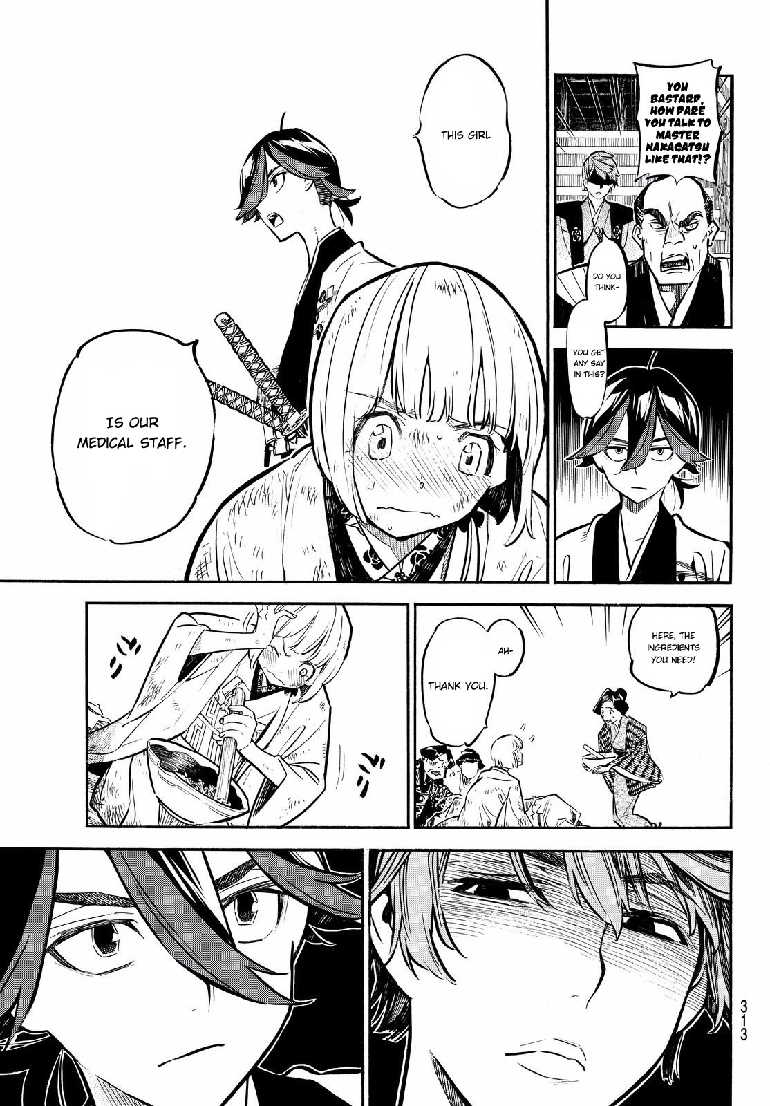 Mononote: Edo Kiketsu Ninja Emaki Chapter 13 page 8 - Chapter 13: A ninja's pride.