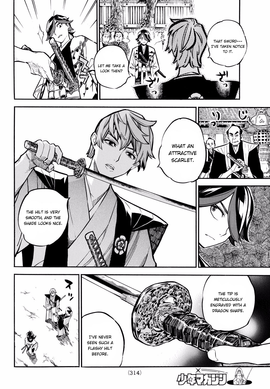 Mononote: Edo Kiketsu Ninja Emaki Chapter 13 page 9 - Chapter 13: A ninja's pride.