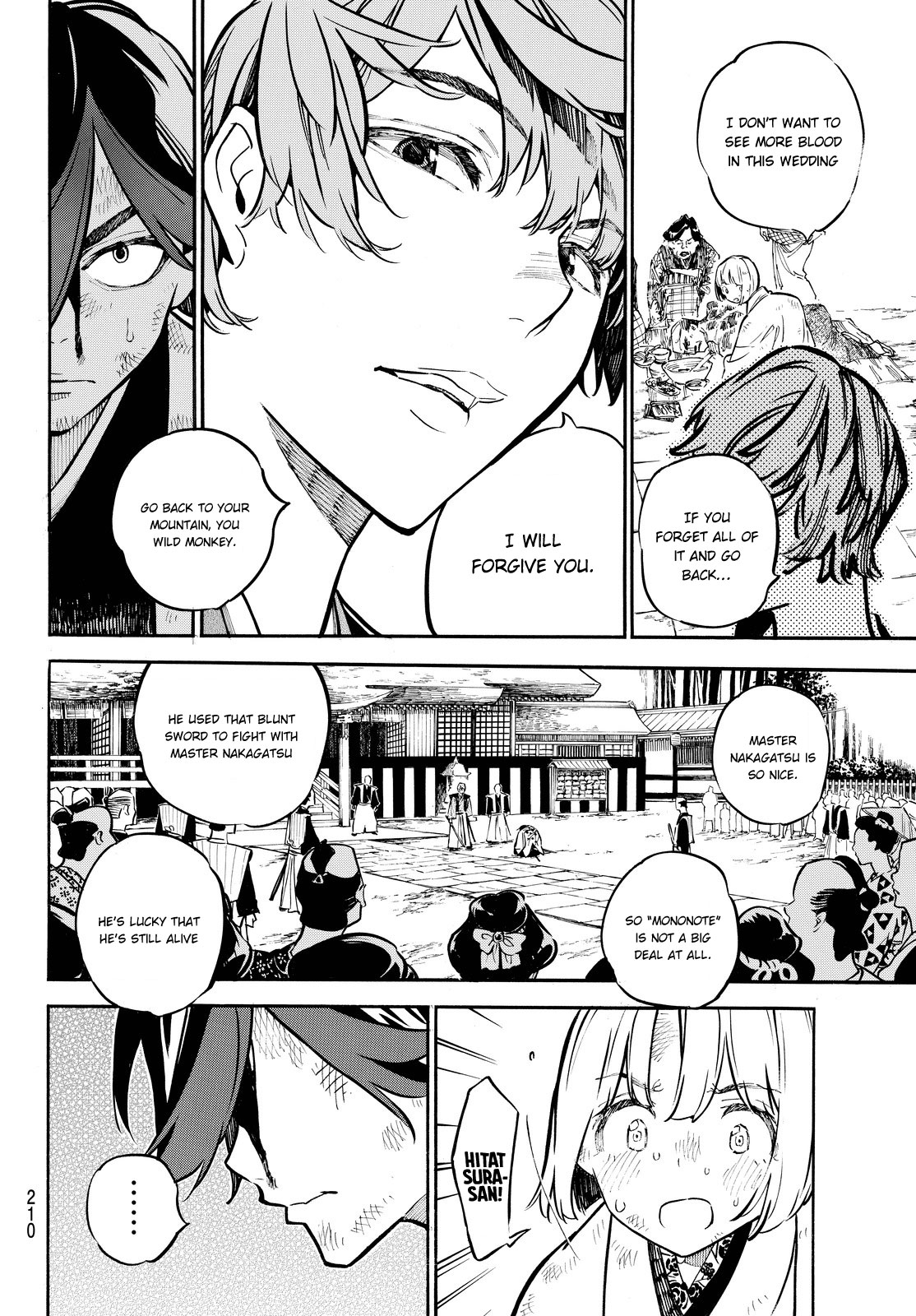 Mononote: Edo Kiketsu Ninja Emaki Chapter 14 page 15 - Chapter 14: The price of pride.