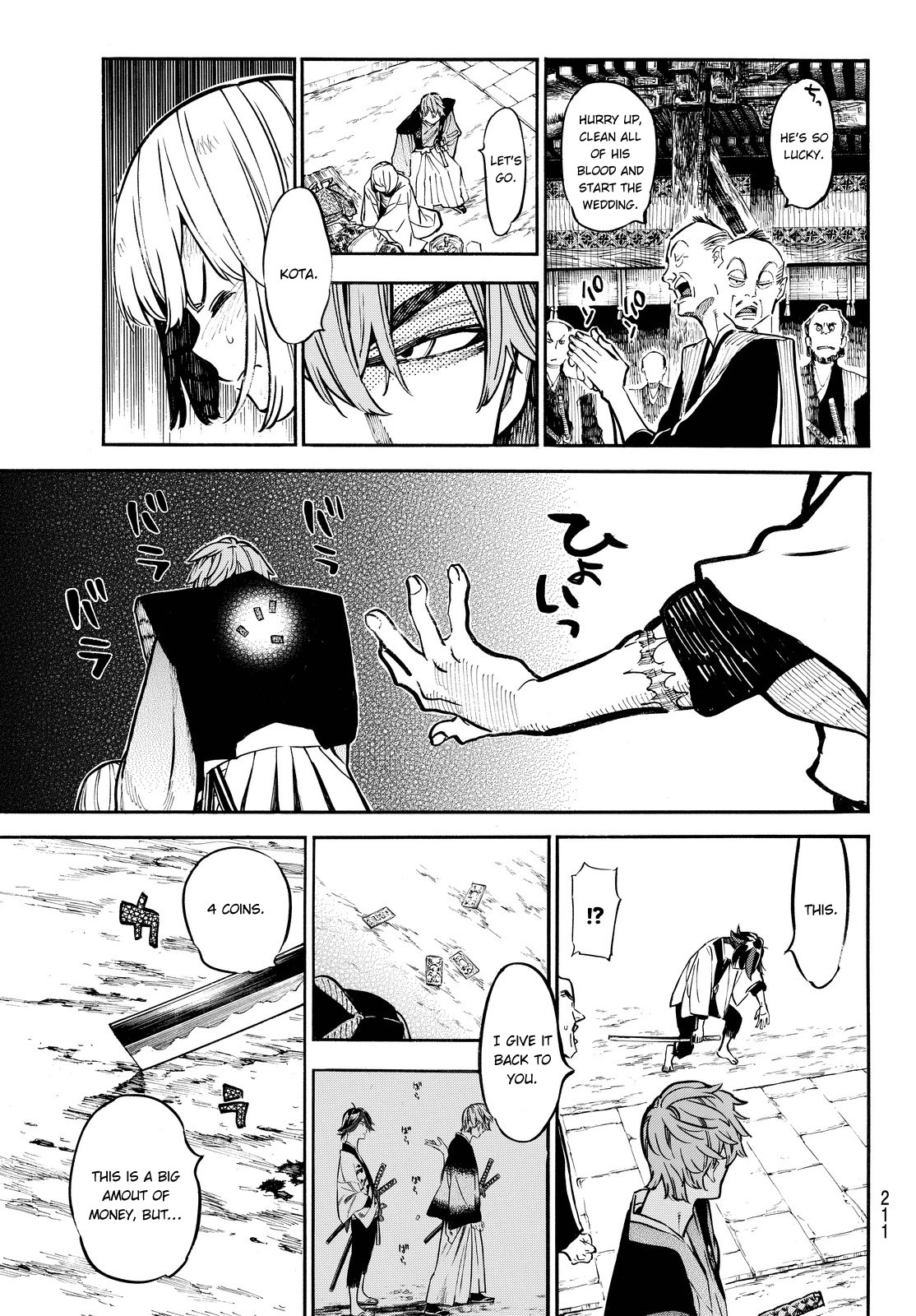 Mononote: Edo Kiketsu Ninja Emaki Chapter 14 page 16 - Chapter 14: The price of pride.