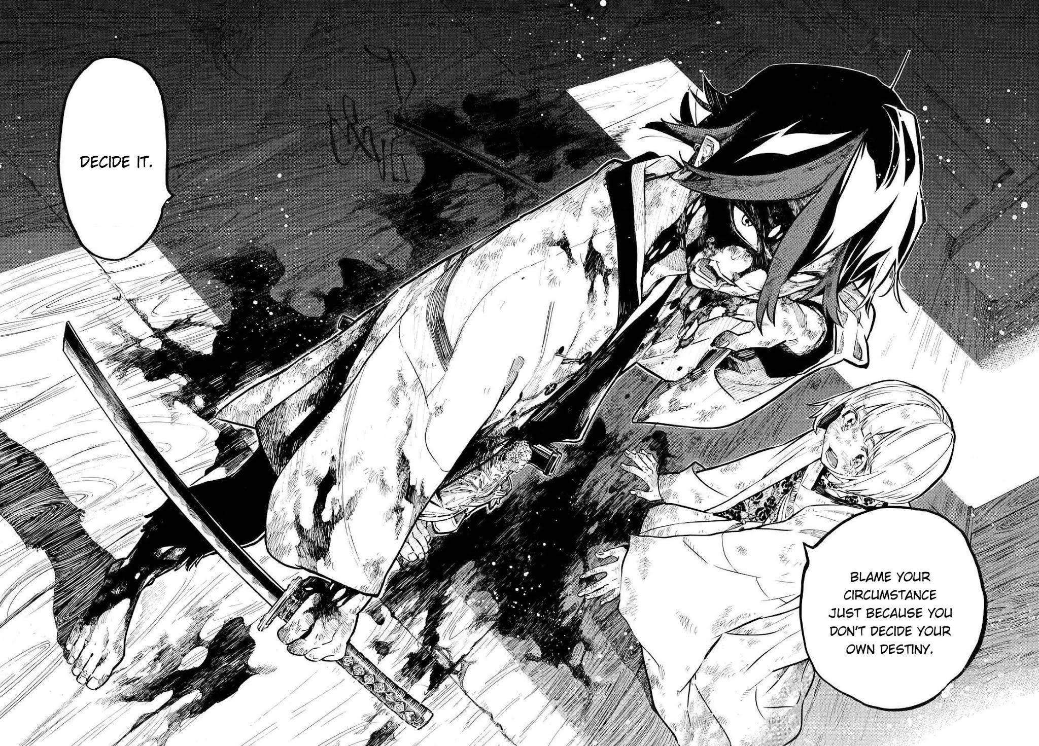 Mononote: Edo Kiketsu Ninja Emaki Chapter 15 page 18 - Chapter 15: The Dream and choice.
