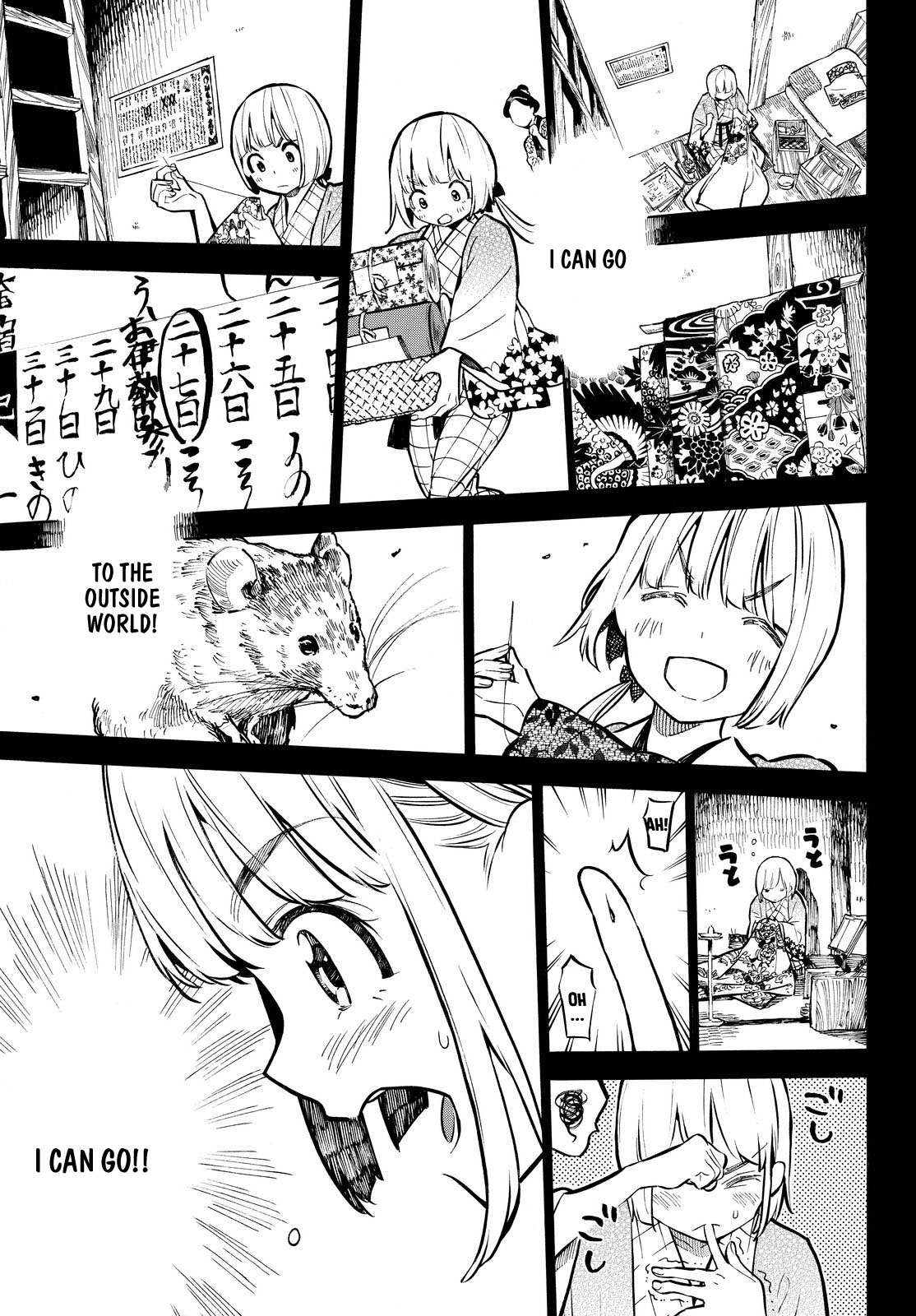 Mononote: Edo Kiketsu Ninja Emaki Chapter 16 page 10 - Chapter 16: Adventure.