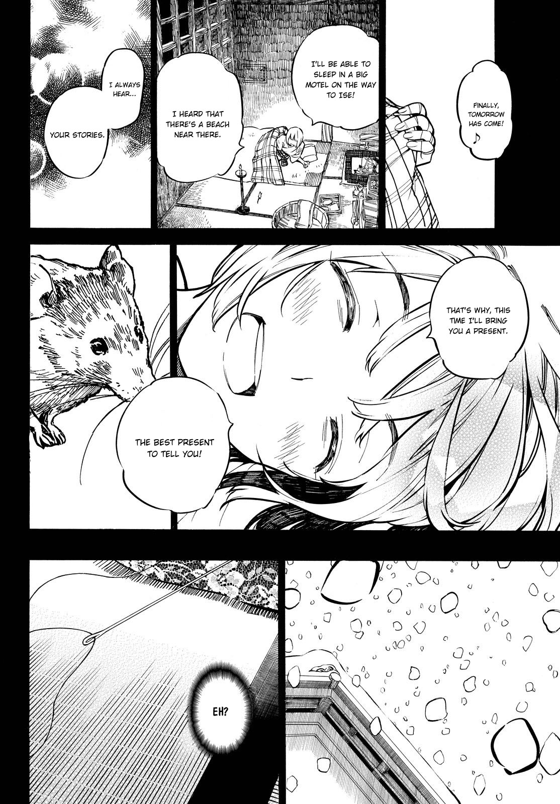 Mononote: Edo Kiketsu Ninja Emaki Chapter 16 page 11 - Chapter 16: Adventure.