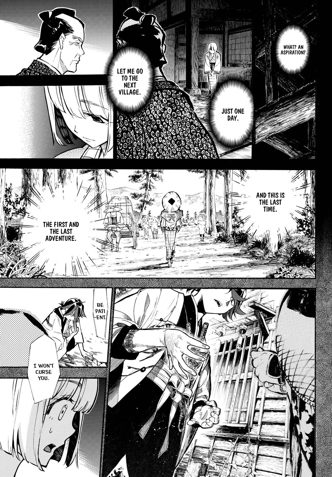 Mononote: Edo Kiketsu Ninja Emaki Chapter 16 page 16 - Chapter 16: Adventure.