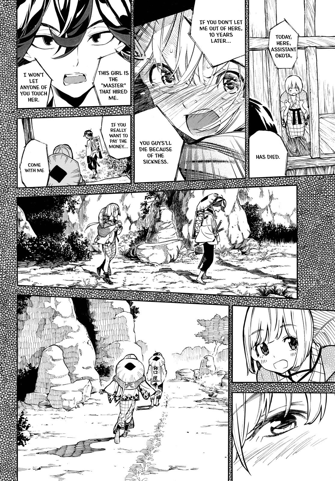 Mononote: Edo Kiketsu Ninja Emaki Chapter 16 page 17 - Chapter 16: Adventure.