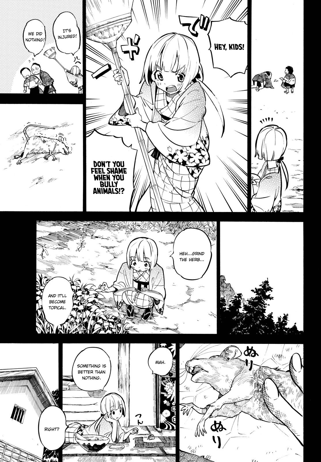 Mononote: Edo Kiketsu Ninja Emaki Chapter 16 page 4 - Chapter 16: Adventure.