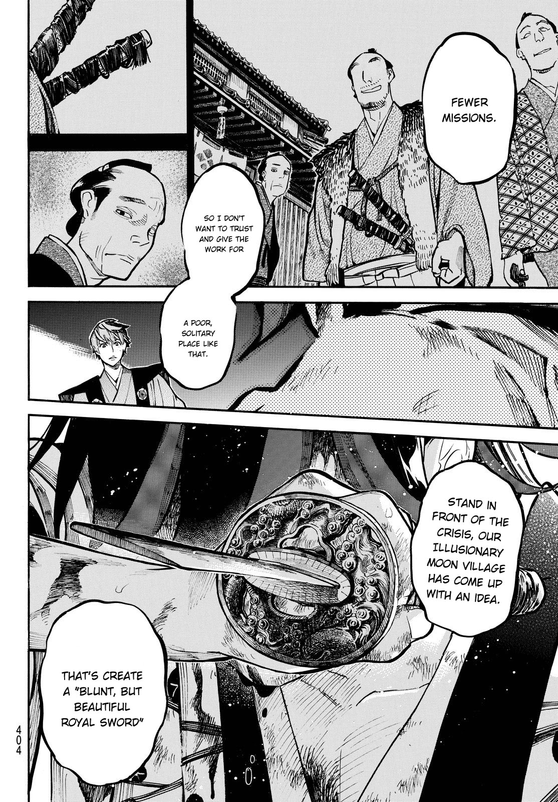 Mononote: Edo Kiketsu Ninja Emaki Chapter 17 page 10 - Chapter 17: The only pride.