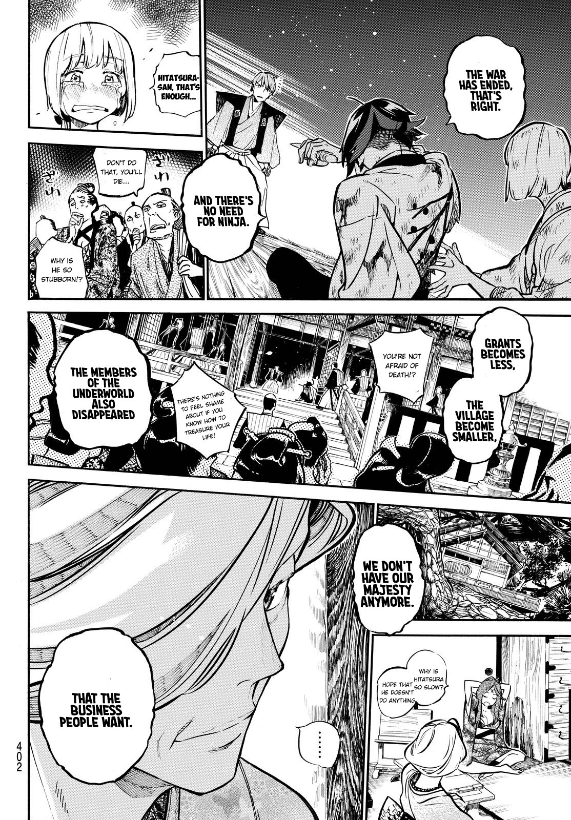 Mononote: Edo Kiketsu Ninja Emaki Chapter 17 page 8 - Chapter 17: The only pride.