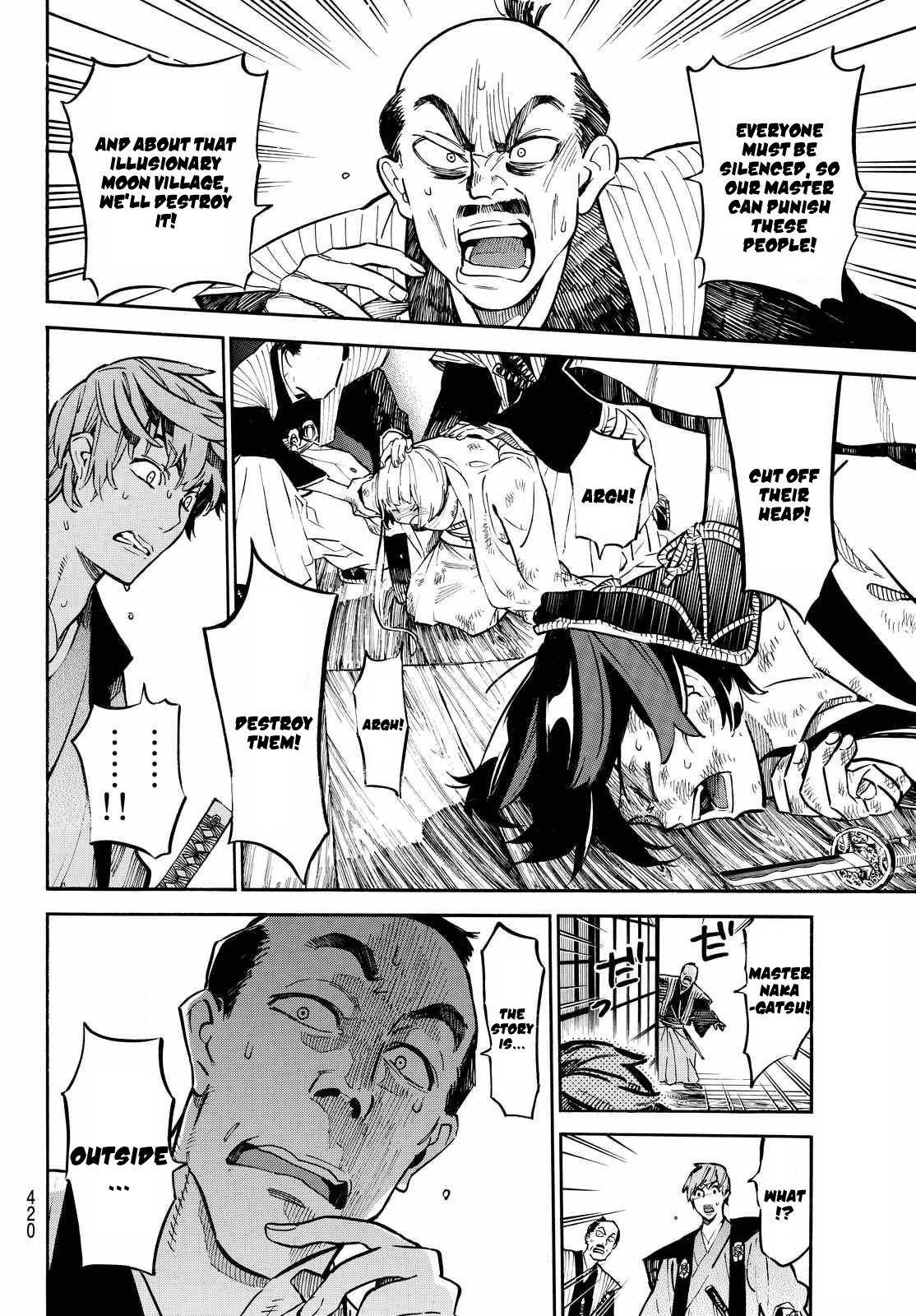 Mononote: Edo Kiketsu Ninja Emaki Chapter 18 page 5 - Chapter 18: The Shogunate