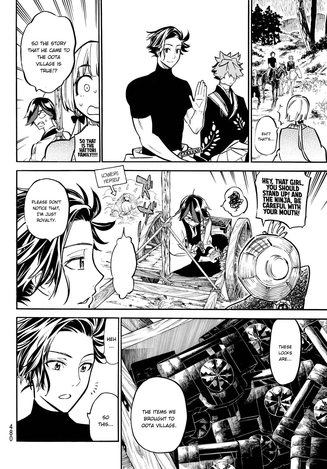 Mononote: Edo Kiketsu Ninja Emaki Chapter 19 page 11 - Chapter 19: The rules. [END]