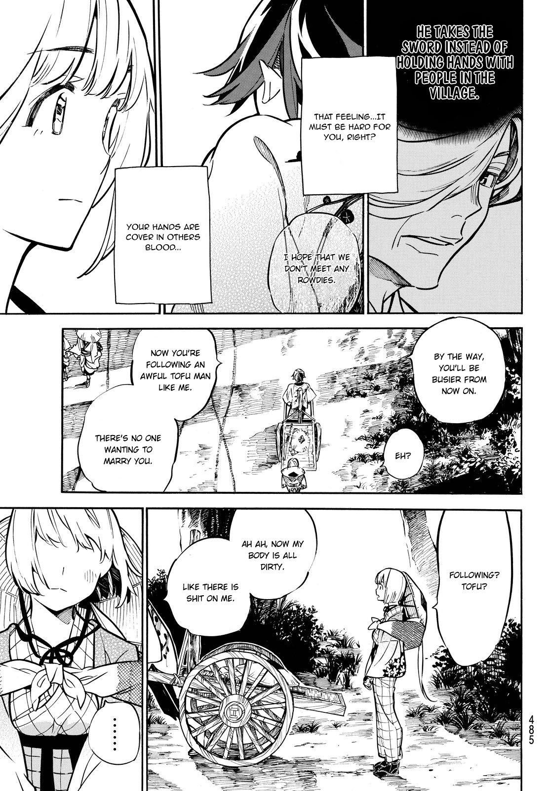 Mononote: Edo Kiketsu Ninja Emaki Chapter 19 page 16 - Chapter 19: The rules. [END]