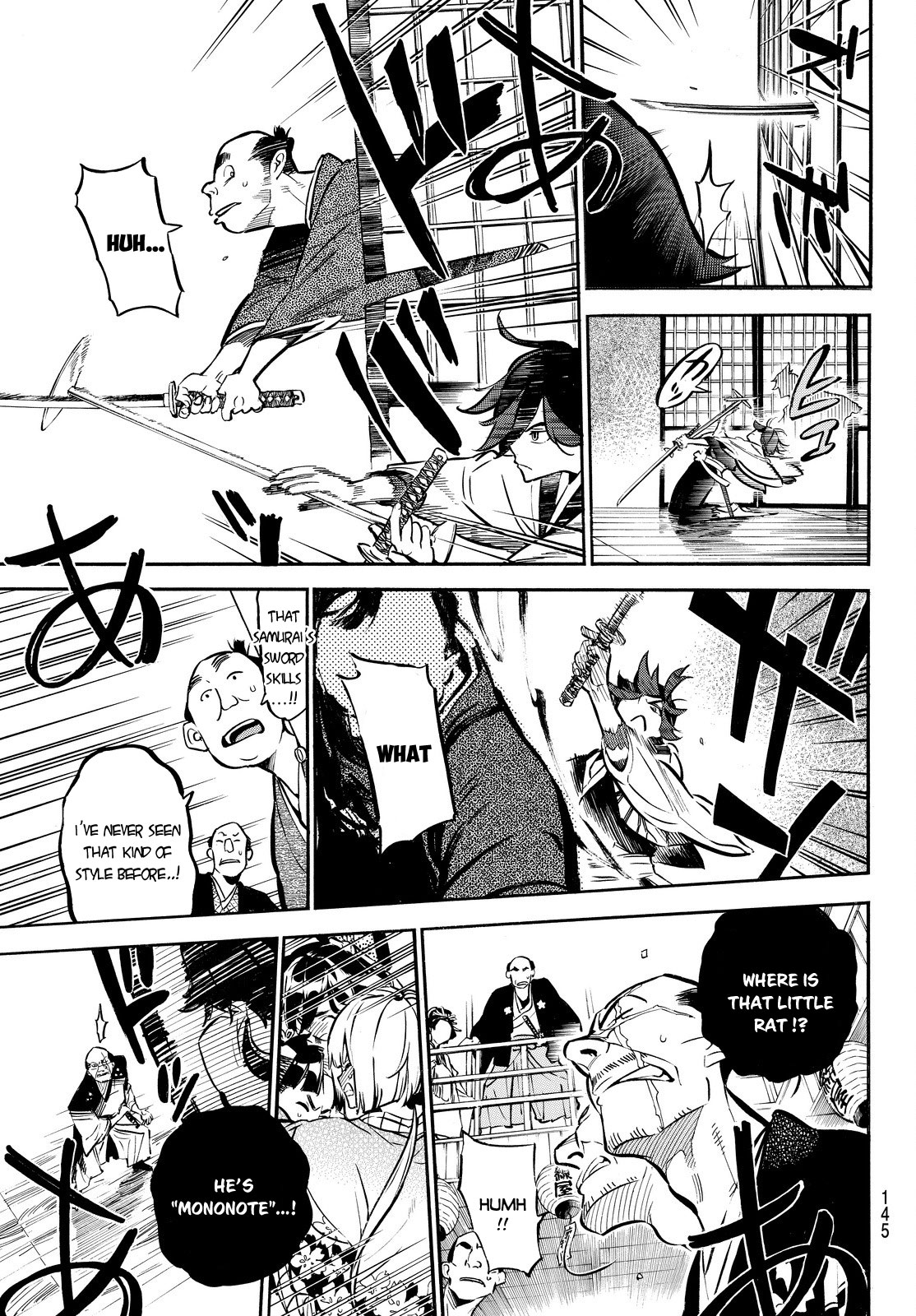 Mononote: Edo Kiketsu Ninja Emaki Chapter 2 page 39 - Chapter 2: A Child's Destiny