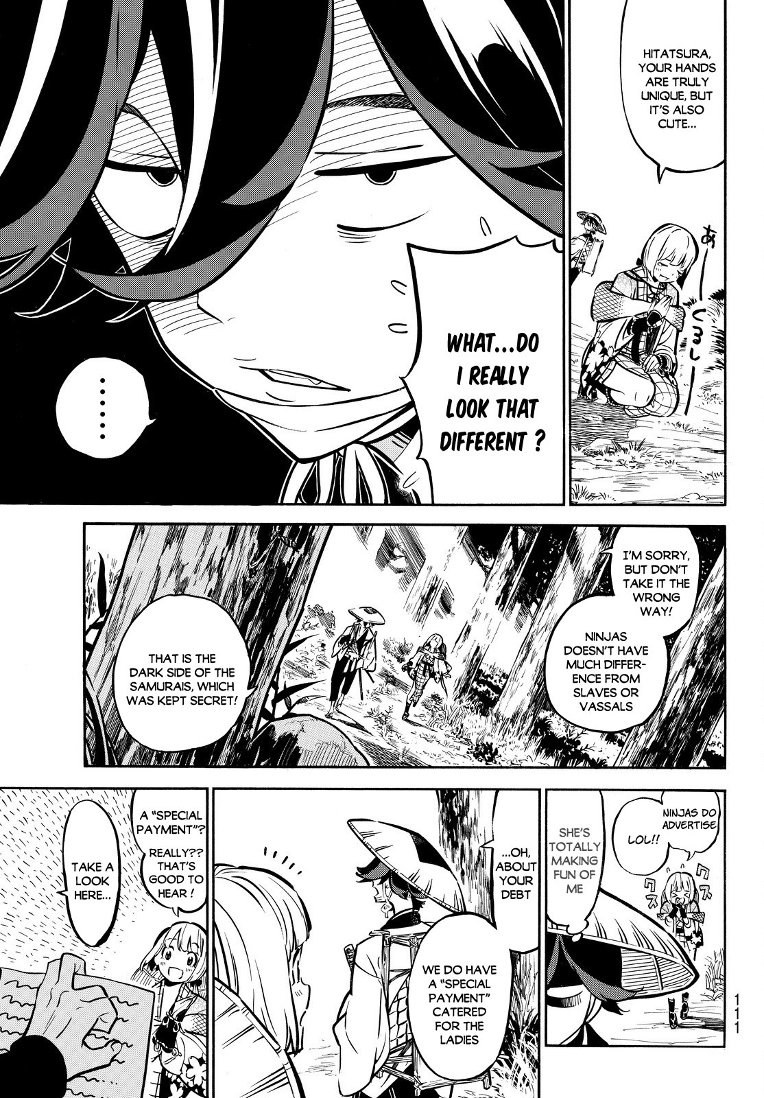 Mononote: Edo Kiketsu Ninja Emaki Chapter 2 page 5 - Chapter 2: A Child's Destiny