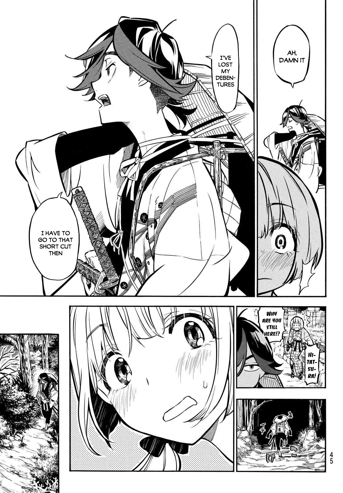 Mononote: Edo Kiketsu Ninja Emaki Chapter 3 page 12 - Chapter 3: Unforgetable Memory