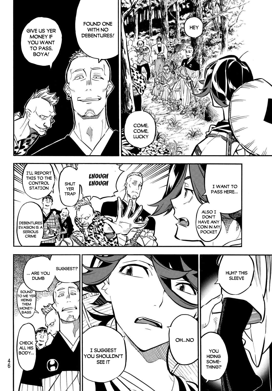 Mononote: Edo Kiketsu Ninja Emaki Chapter 3 page 13 - Chapter 3: Unforgetable Memory