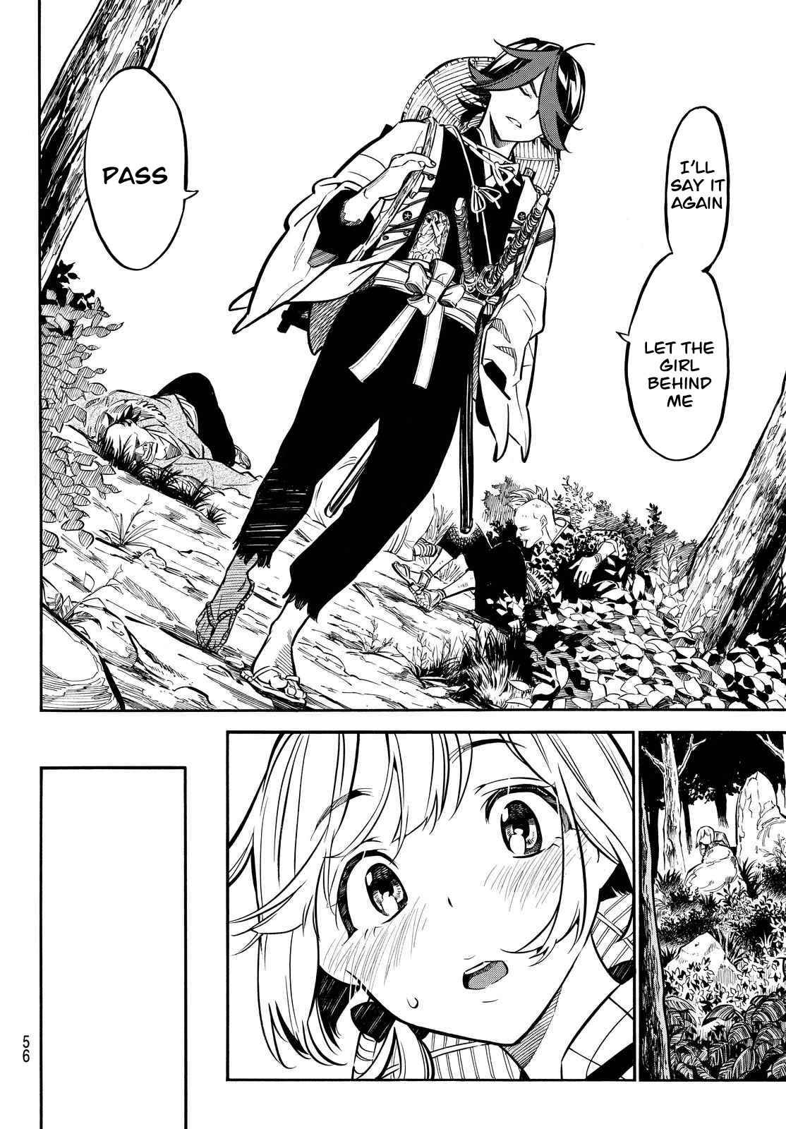 Mononote: Edo Kiketsu Ninja Emaki Chapter 3 page 21 - Chapter 3: Unforgetable Memory