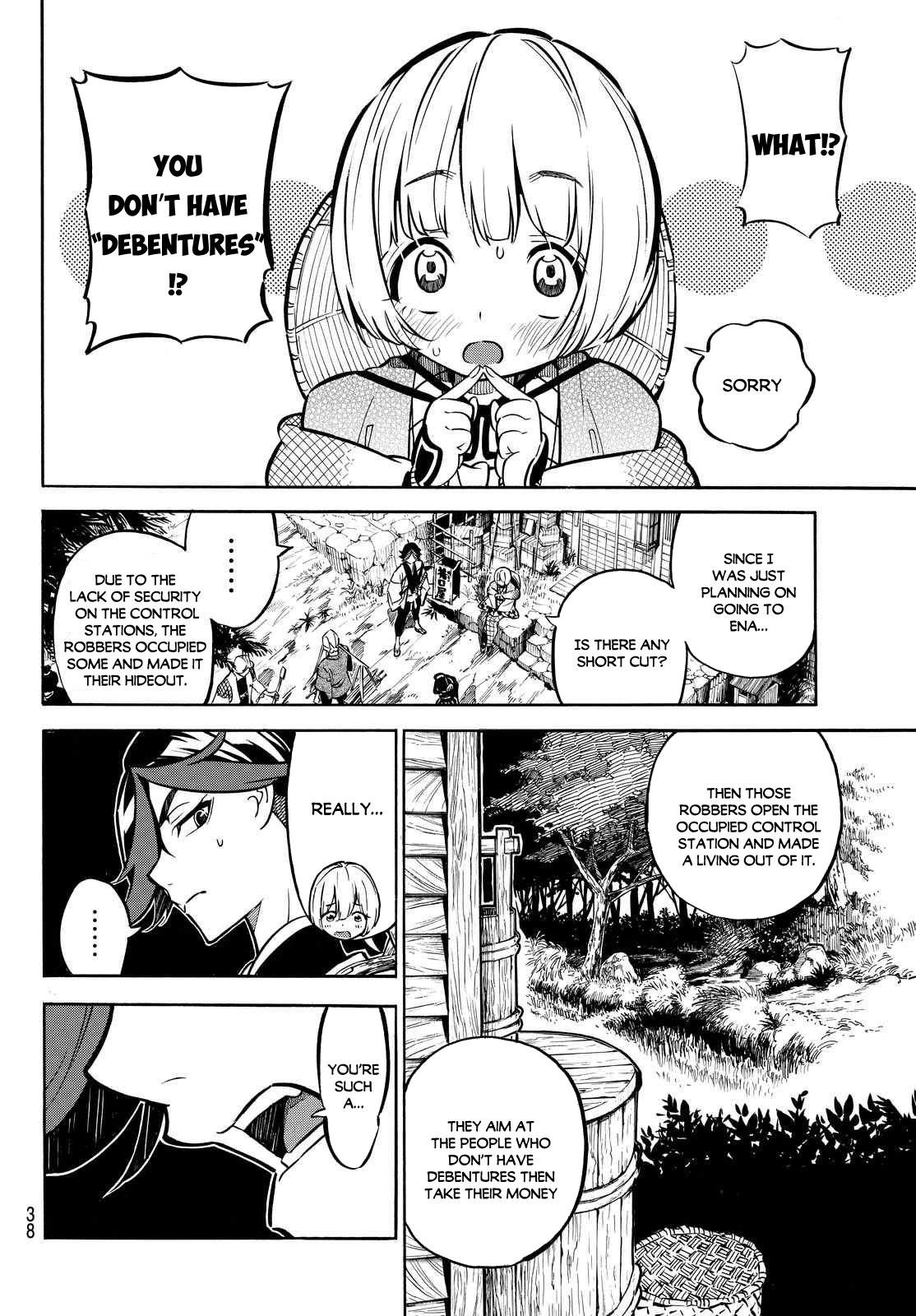 Mononote: Edo Kiketsu Ninja Emaki Chapter 3 page 5 - Chapter 3: Unforgetable Memory