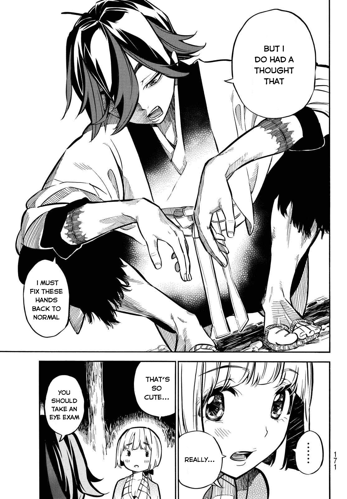 Mononote: Edo Kiketsu Ninja Emaki Chapter 4 page 8 - Chapter 4