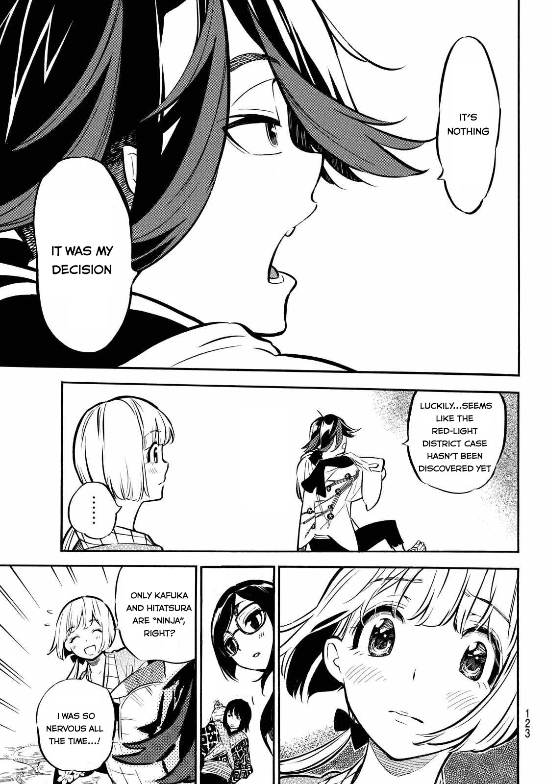 Mononote: Edo Kiketsu Ninja Emaki Chapter 5 page 14 - Chapter 5