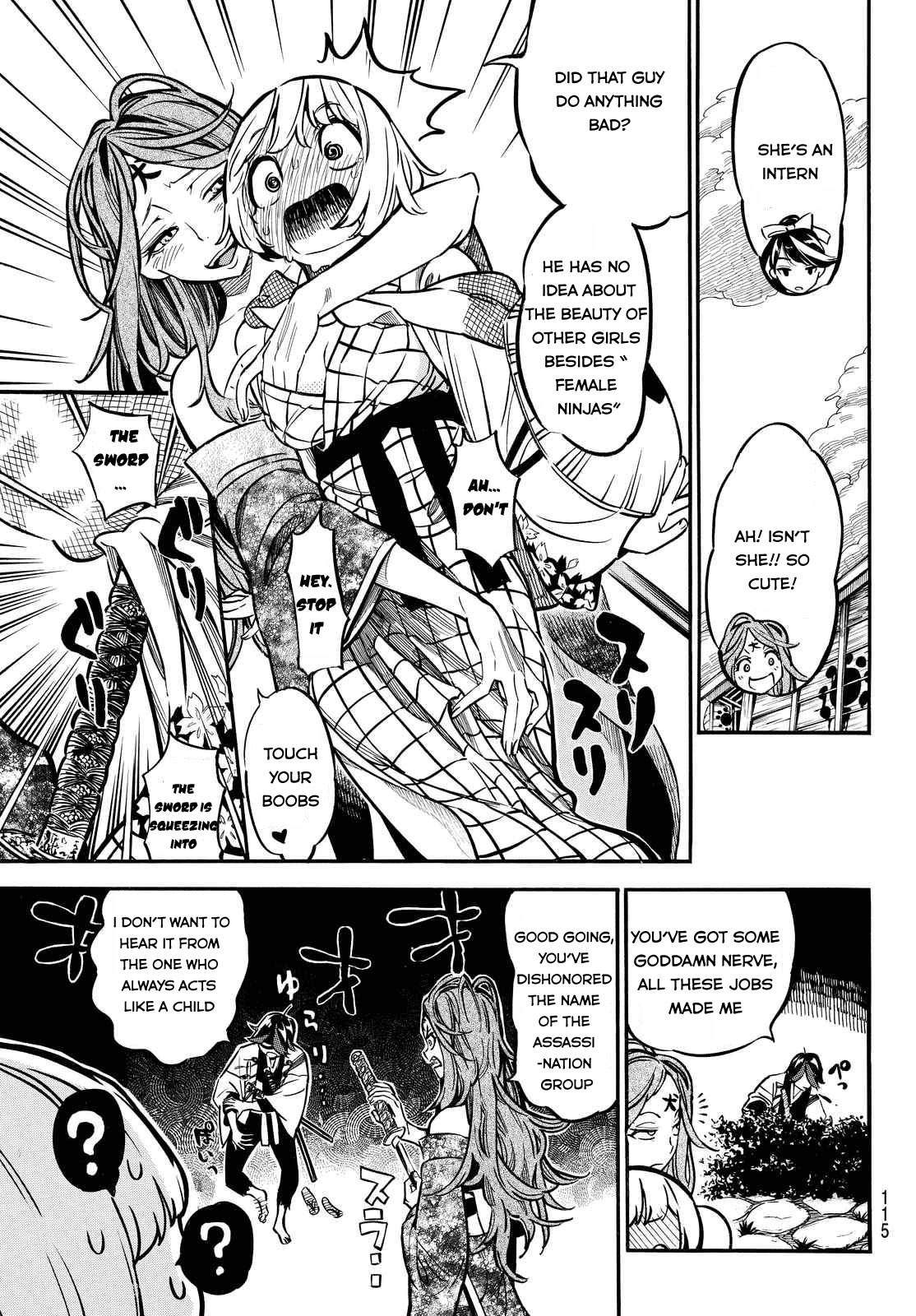 Mononote: Edo Kiketsu Ninja Emaki Chapter 5 page 6 - Chapter 5