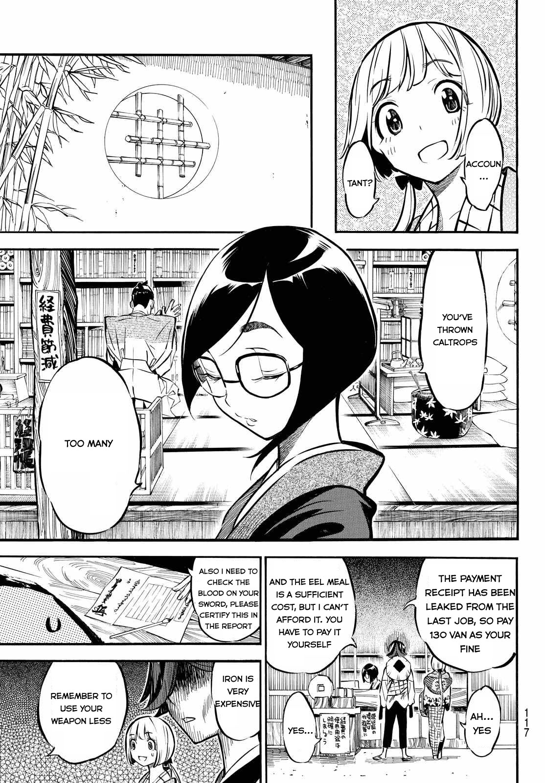 Mononote: Edo Kiketsu Ninja Emaki Chapter 5 page 8 - Chapter 5