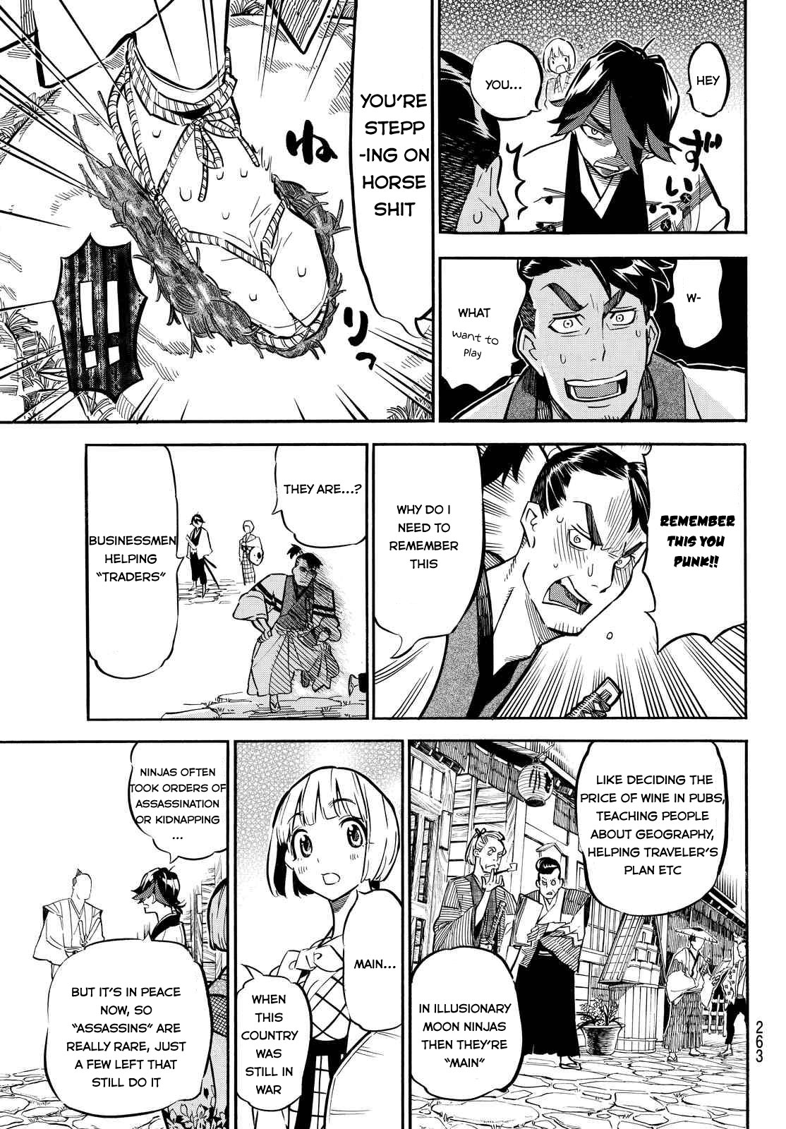 Mononote: Edo Kiketsu Ninja Emaki Chapter 6 page 11 - Chapter 6: Out hands