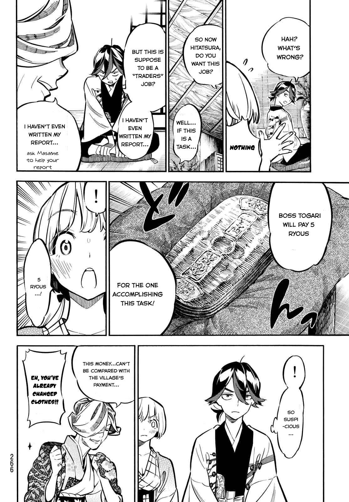 Mononote: Edo Kiketsu Ninja Emaki Chapter 6 page 14 - Chapter 6: Out hands