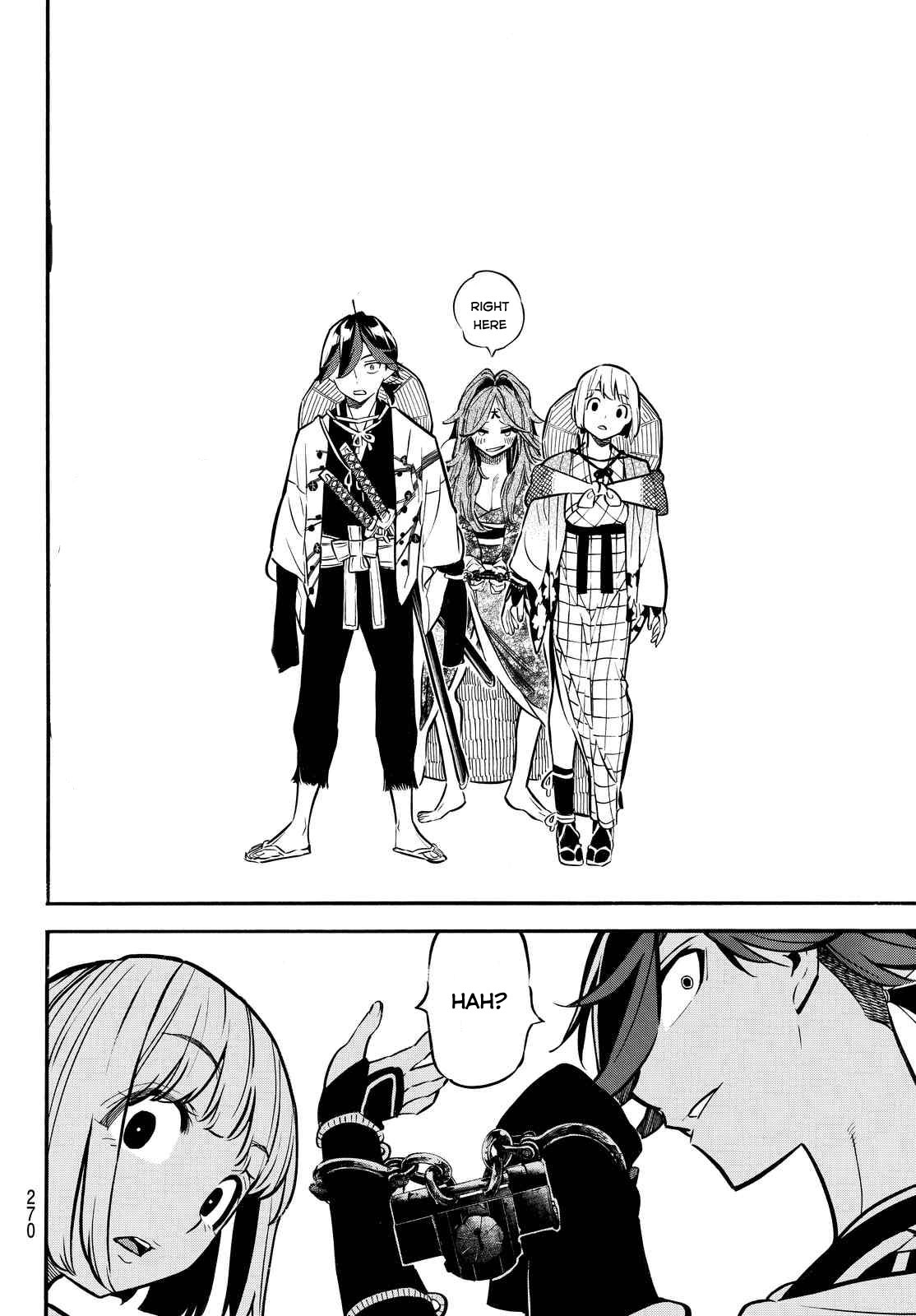 Mononote: Edo Kiketsu Ninja Emaki Chapter 6 page 18 - Chapter 6: Out hands