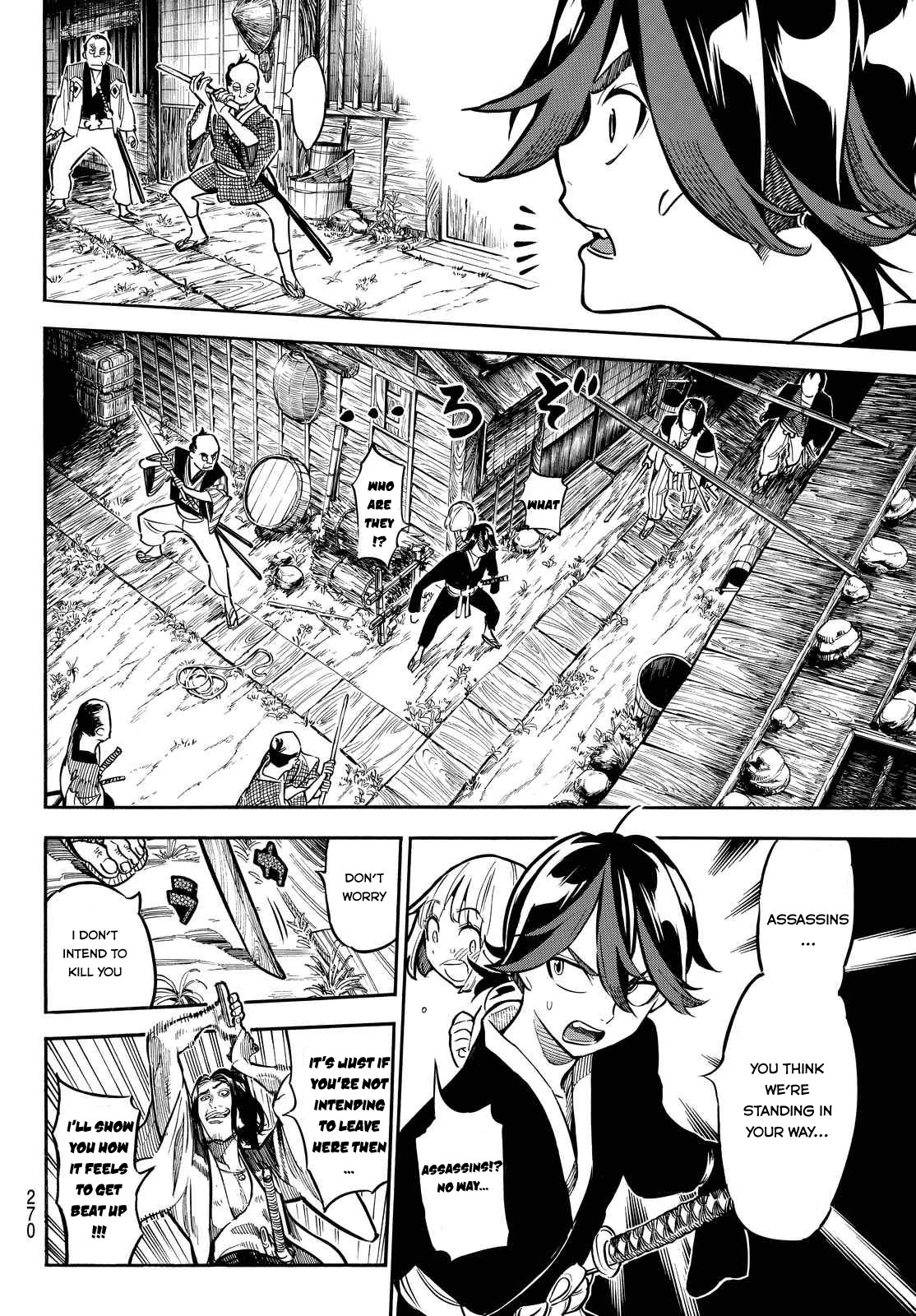 Mononote: Edo Kiketsu Ninja Emaki Chapter 8 page 11 - Chapter 8: The Female Ninja