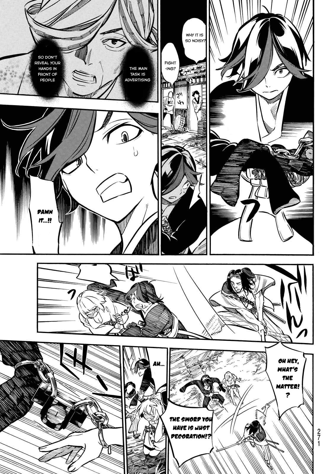 Mononote: Edo Kiketsu Ninja Emaki Chapter 8 page 12 - Chapter 8: The Female Ninja