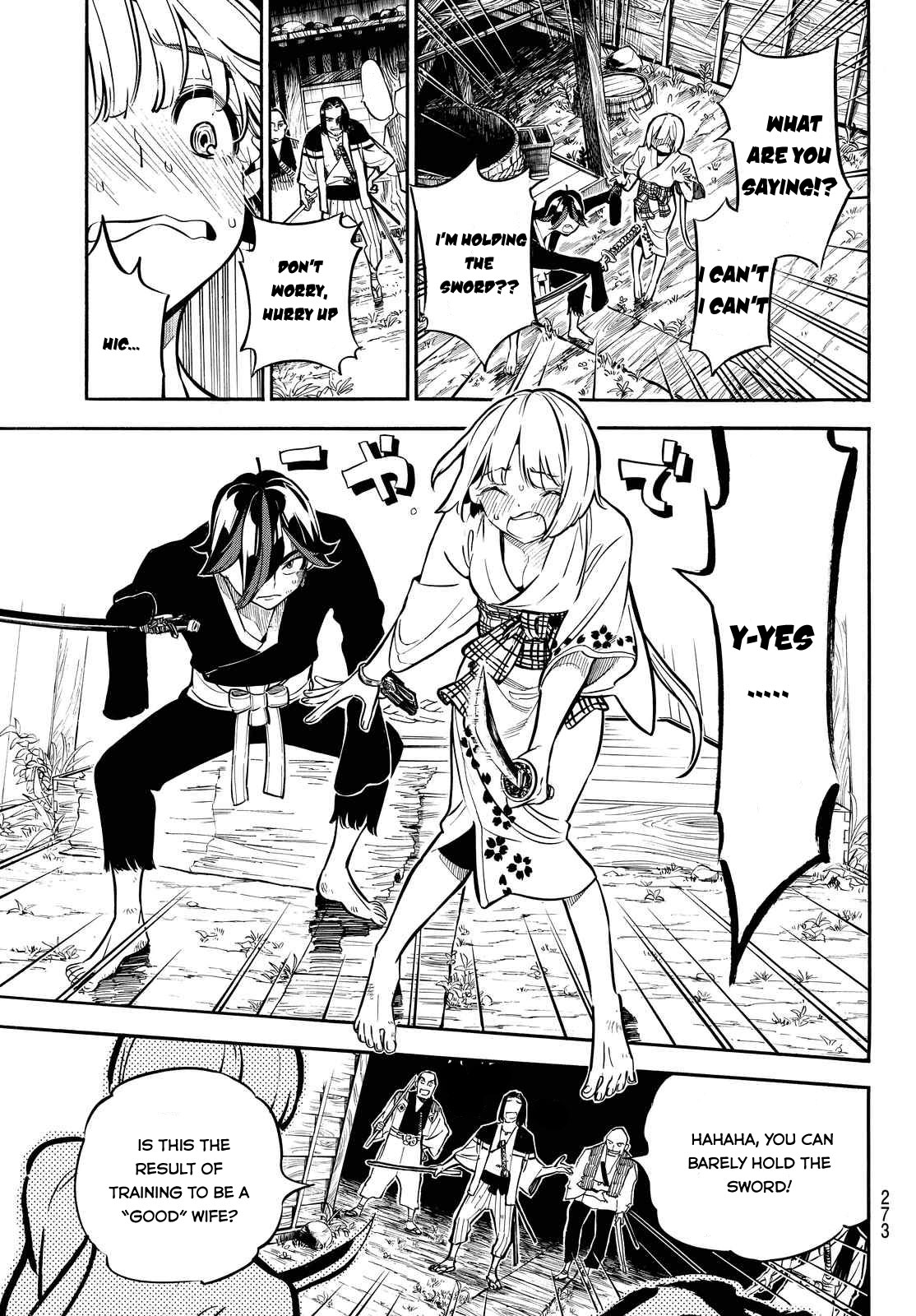Mononote: Edo Kiketsu Ninja Emaki Chapter 8 page 14 - Chapter 8: The Female Ninja