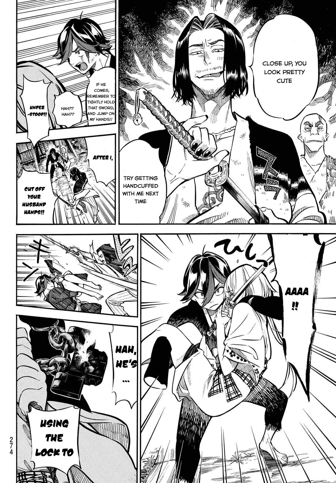 Mononote: Edo Kiketsu Ninja Emaki Chapter 8 page 15 - Chapter 8: The Female Ninja