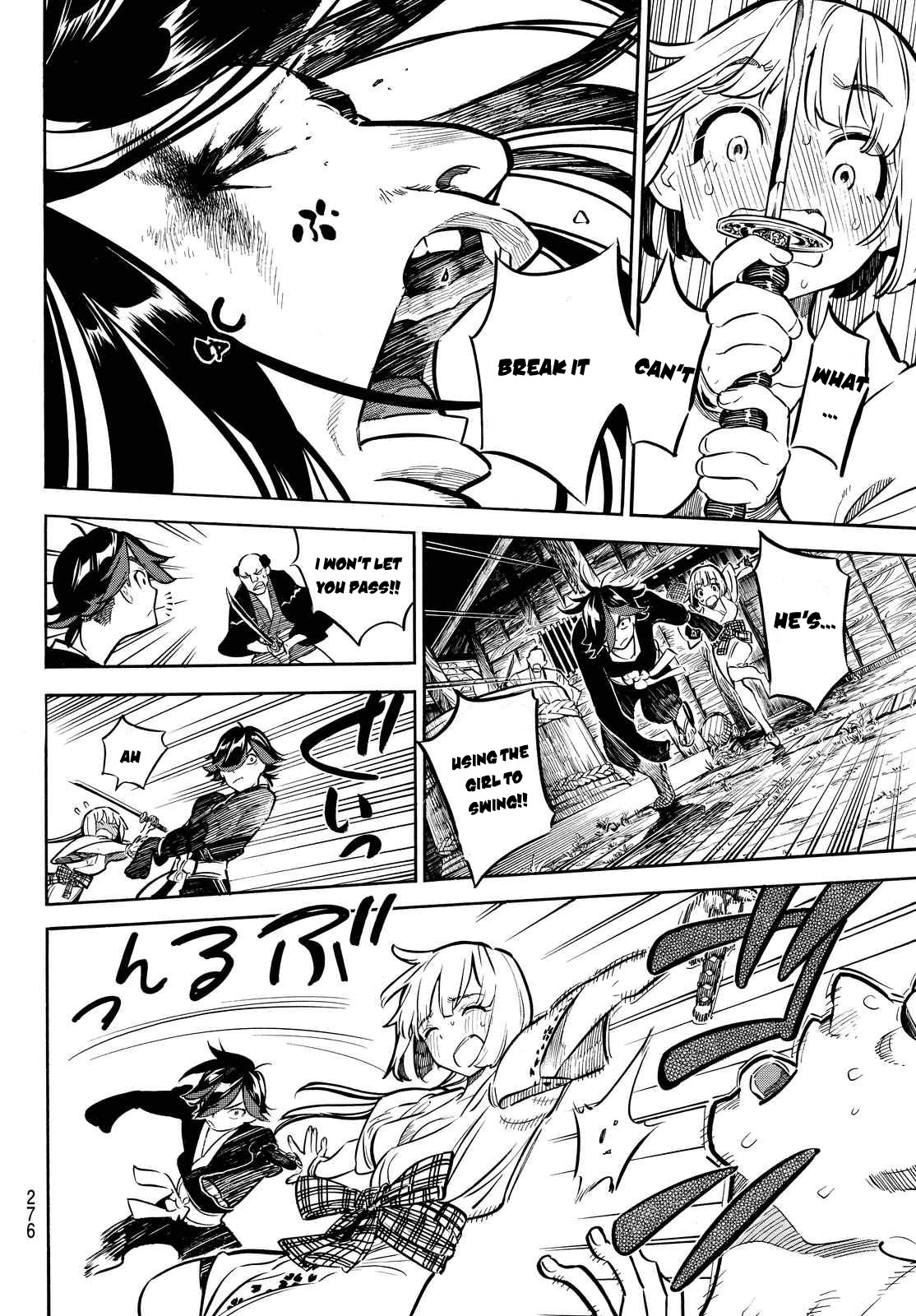 Mononote: Edo Kiketsu Ninja Emaki Chapter 8 page 17 - Chapter 8: The Female Ninja