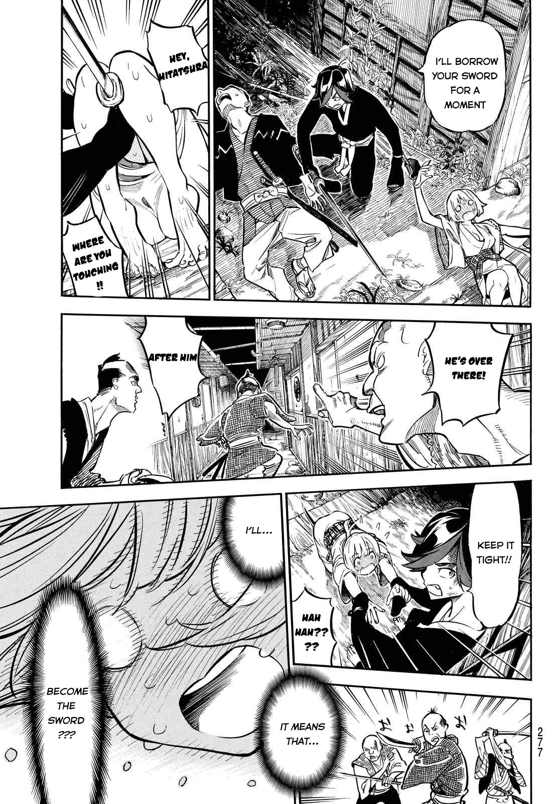 Mononote: Edo Kiketsu Ninja Emaki Chapter 8 page 18 - Chapter 8: The Female Ninja