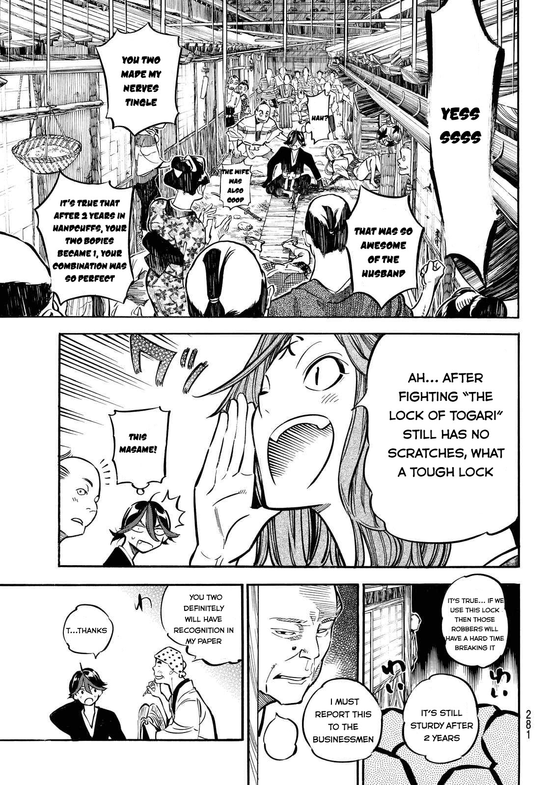 Mononote: Edo Kiketsu Ninja Emaki Chapter 8 page 22 - Chapter 8: The Female Ninja