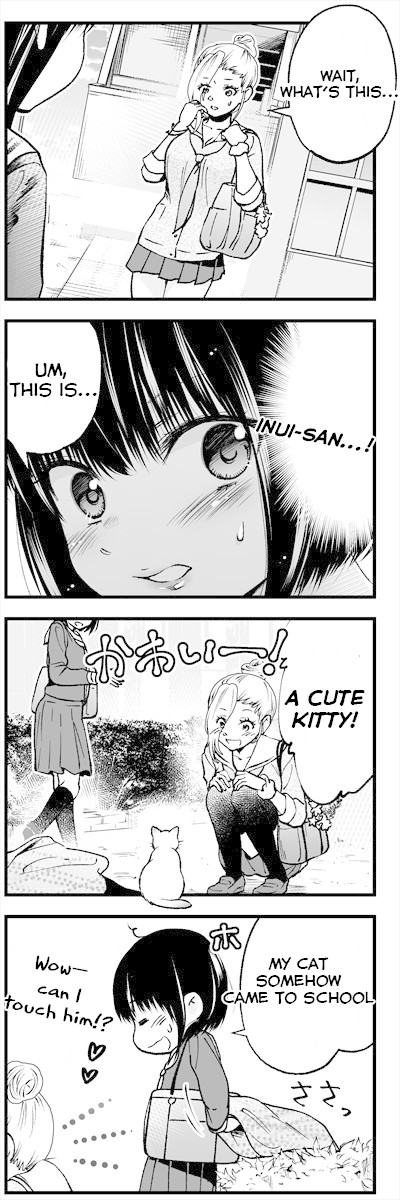Monster Cat Wants to Repay a Favour Chapter 2 page 10 - Chapter 2: Gyaru and Cat