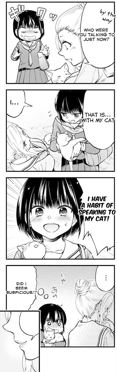 Monster Cat Wants to Repay a Favour Chapter 2 page 11 - Chapter 2: Gyaru and Cat