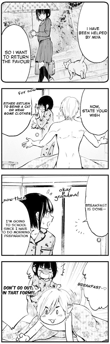 Monster Cat Wants to Repay a Favour Chapter 2 page 2 - Chapter 2: Gyaru and Cat