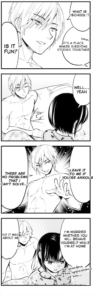 Monster Cat Wants to Repay a Favour Chapter 2 page 3 - Chapter 2: Gyaru and Cat
