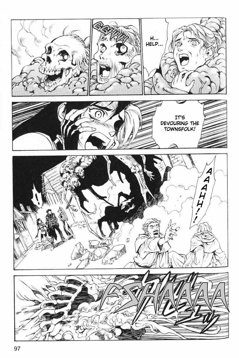Monster Collection Chapter 3 page 17 - Chapter 3: The Zombie's Menace. Magic Tentacles