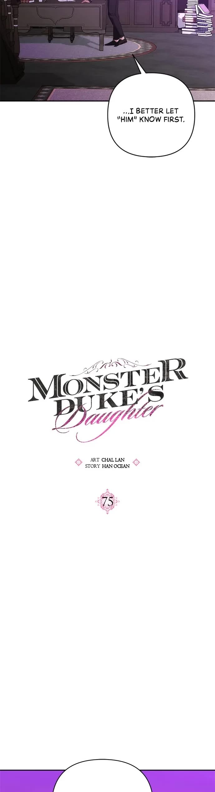 Monster Duke's Daughter Chapter 75 page 4 - Chapter 75