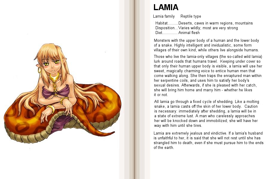Monster Girl Encyclopedia Chapter 0 page 121 - Chapter 0 : Monster Girl Encyclopedia