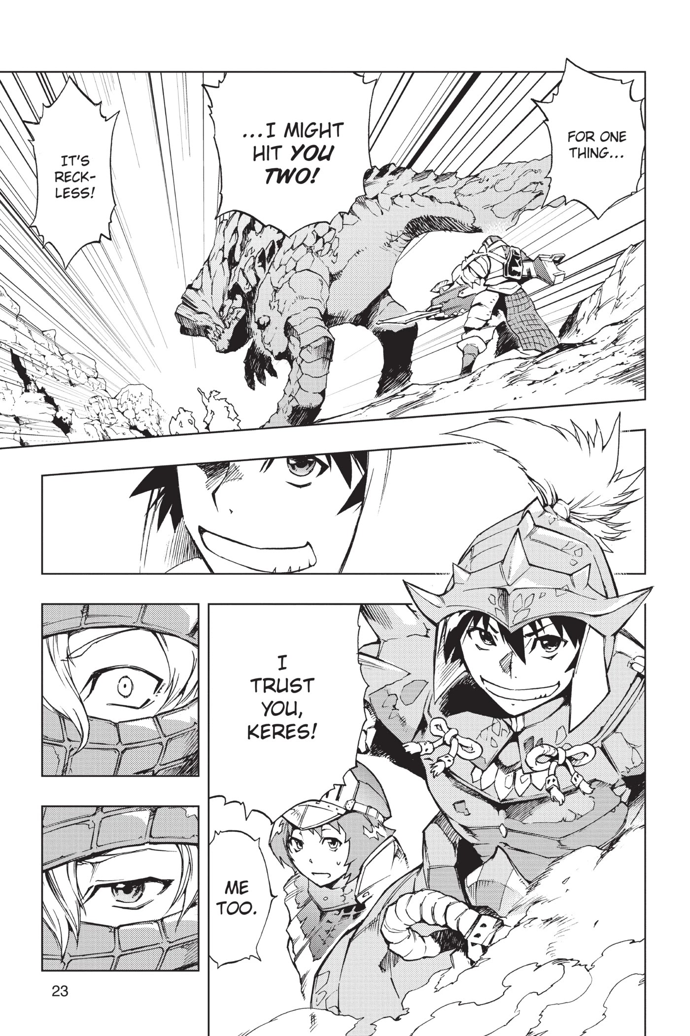Monster Hunter - Senkou no Kariudo Chapter 0 page 21 - Chapter 0: Prologue
