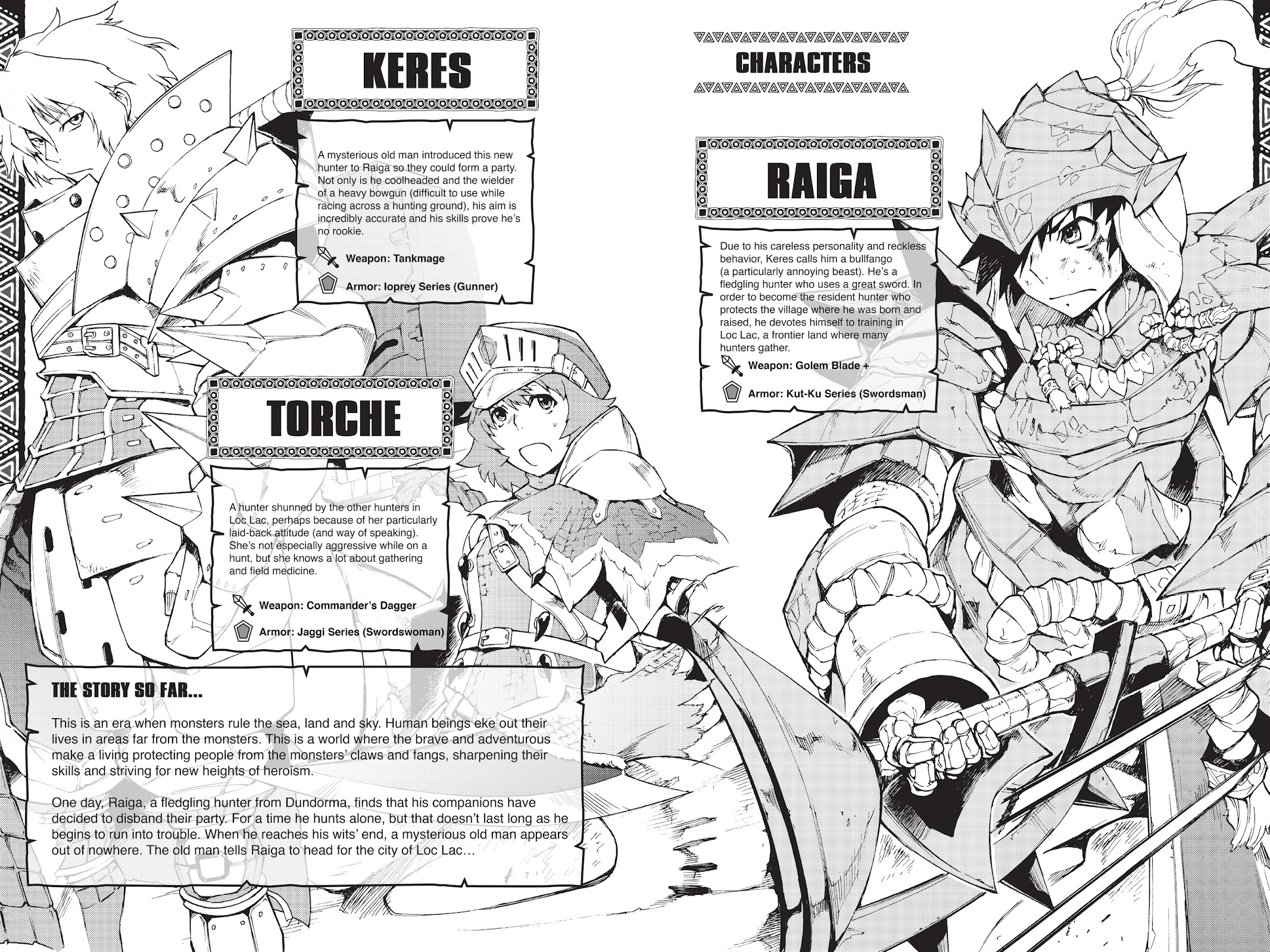 Monster Hunter - Senkou no Kariudo Chapter 0 page 3 - Chapter 0: Prologue