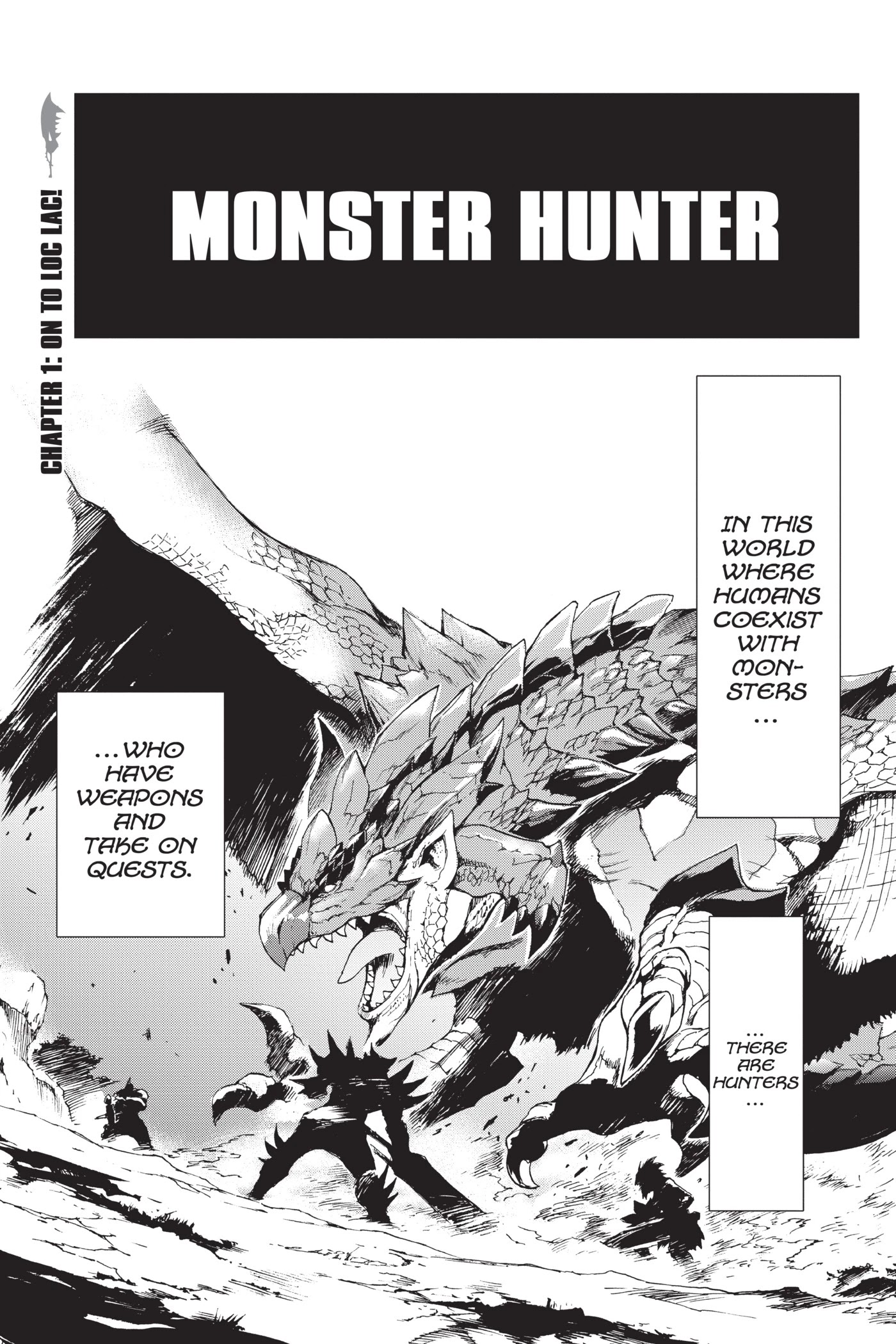 Monster Hunter - Senkou no Kariudo Chapter 1 page 1 - Chapter 1: On to Loc Lac!