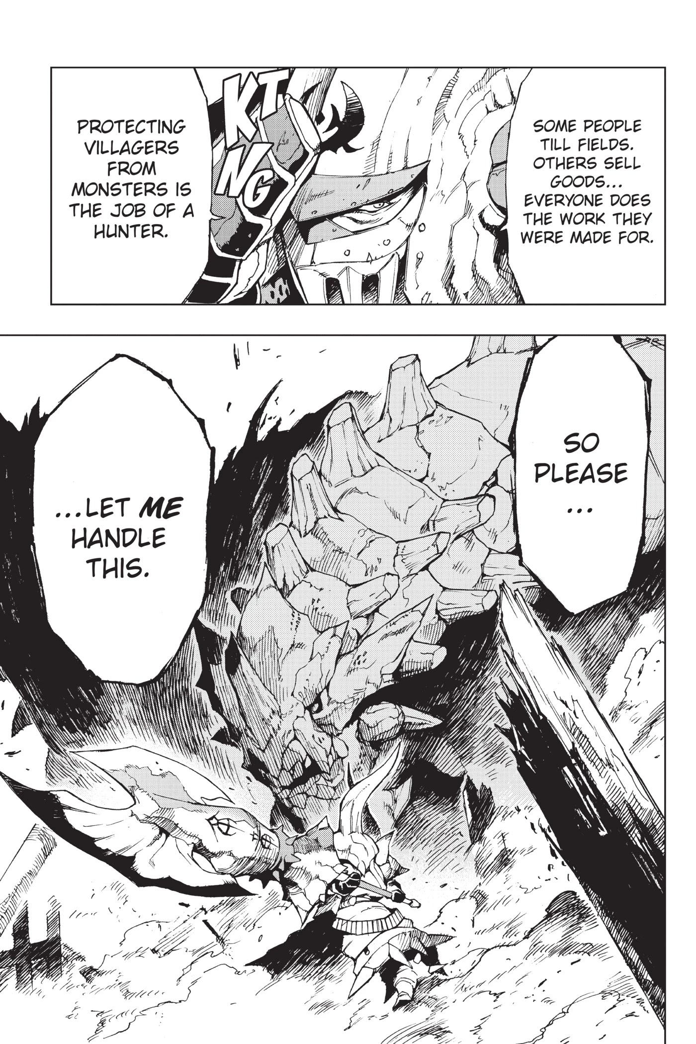Monster Hunter - Senkou no Kariudo Chapter 11 page 11 - Chapter 11: A Momentary Parting