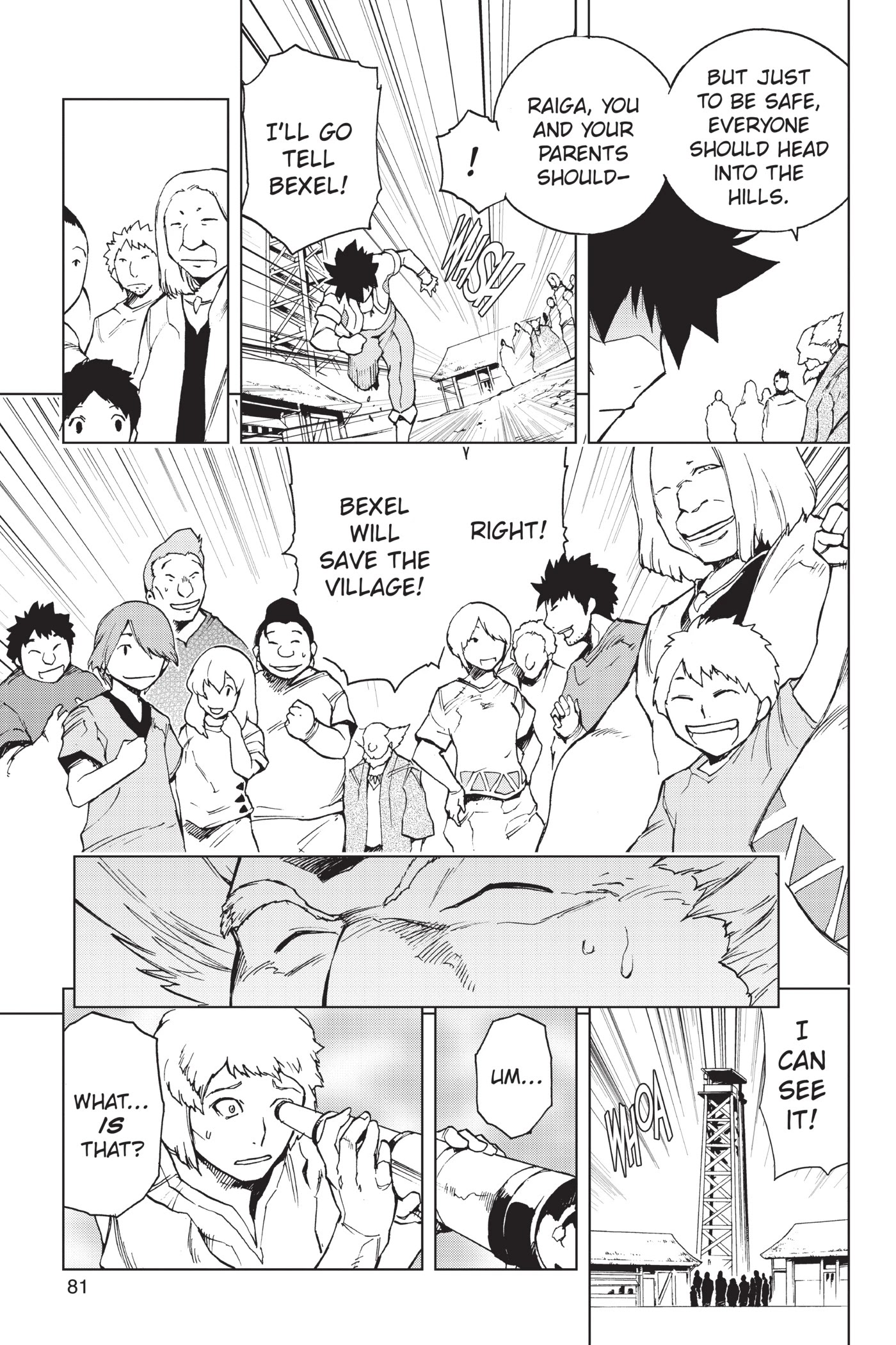 Monster Hunter - Senkou no Kariudo Chapter 11 page 3 - Chapter 11: A Momentary Parting